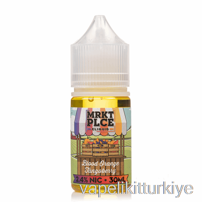 Vape Kalem Vape Mate Kan Portakalı Tangoberry - Mrkt Tuzları - 30ml 24mg